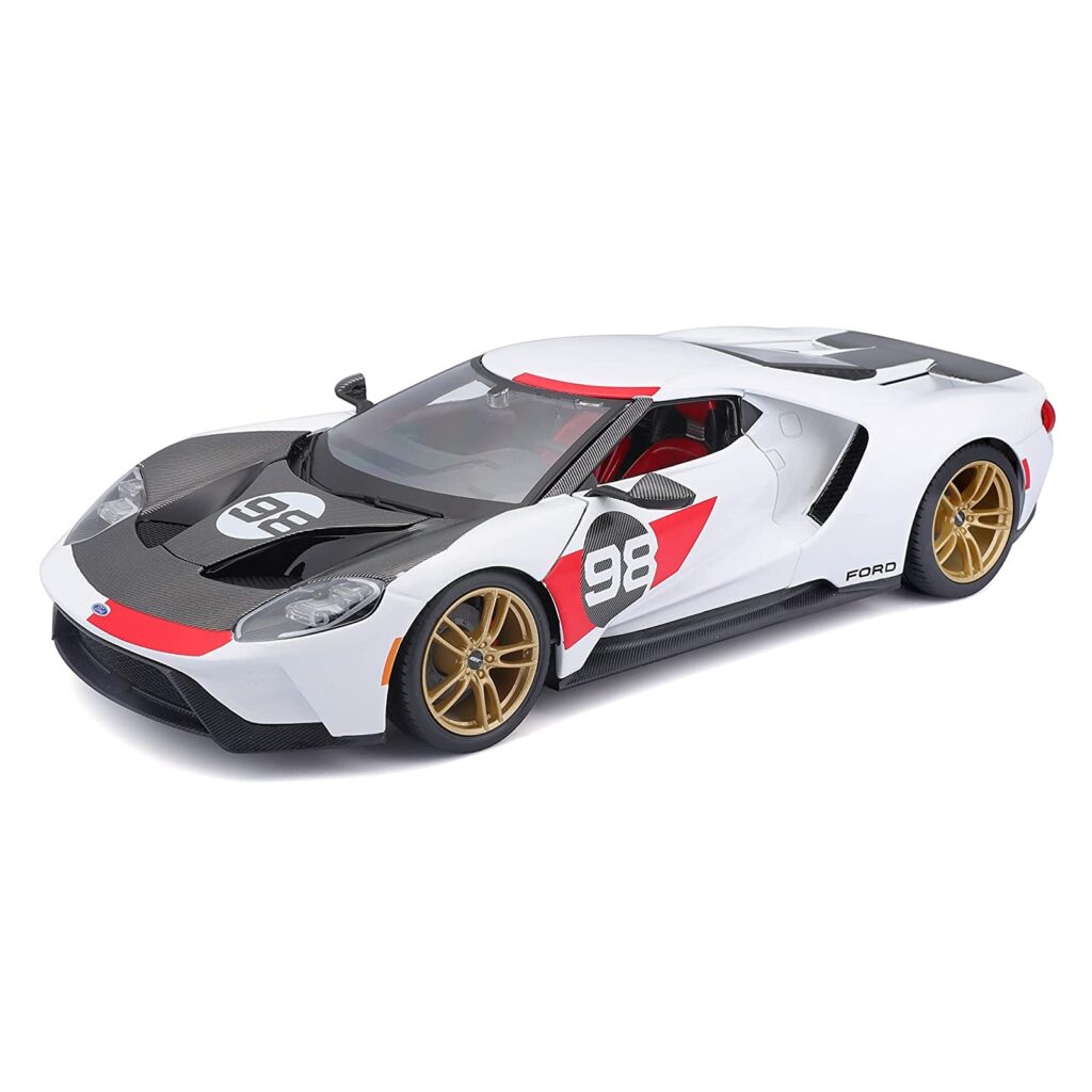 ماکت ماشین 2021 Ford GT 98 Heritage Edition برند Maisto