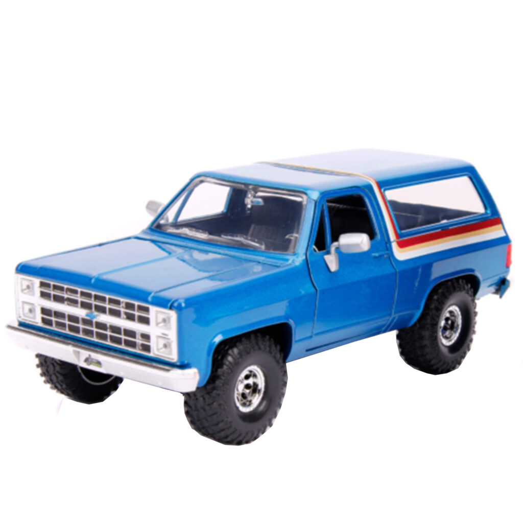 ماکت ماشین کنترلی جادا مدل فلزی 1980 Chevy Blazer with Tyre Rack