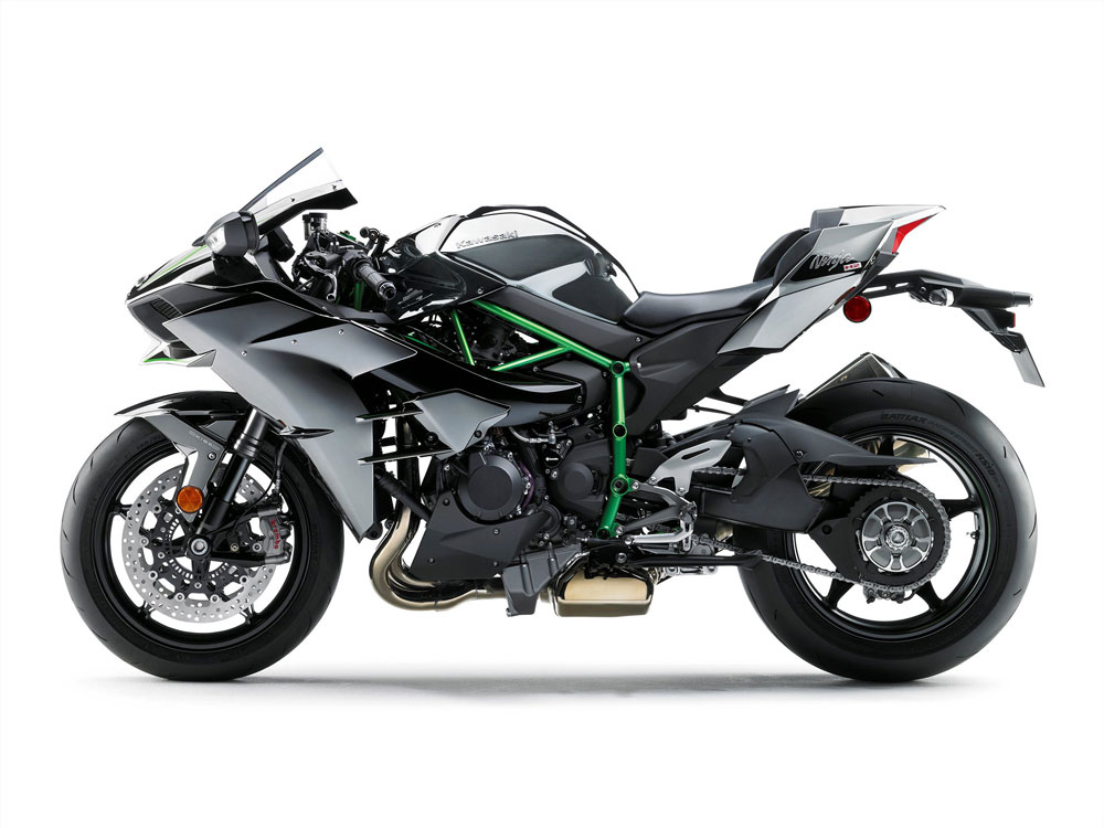 موتور Kawasaki Ninja H2R - موتور سنگین نینجا اچ 2 آر