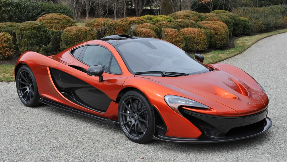 ماشین McLaren P1 نارنجی