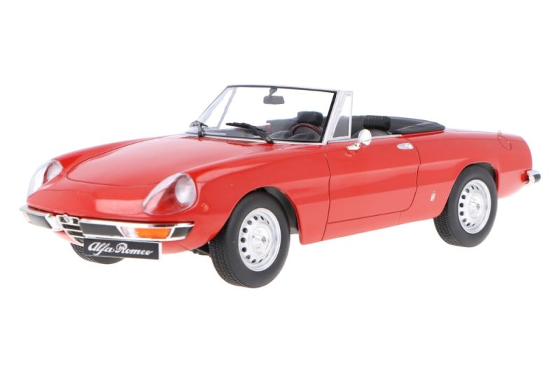 ماکت ماشین Alfa Romeo 2000 Spider Red برند نورو (Norev)