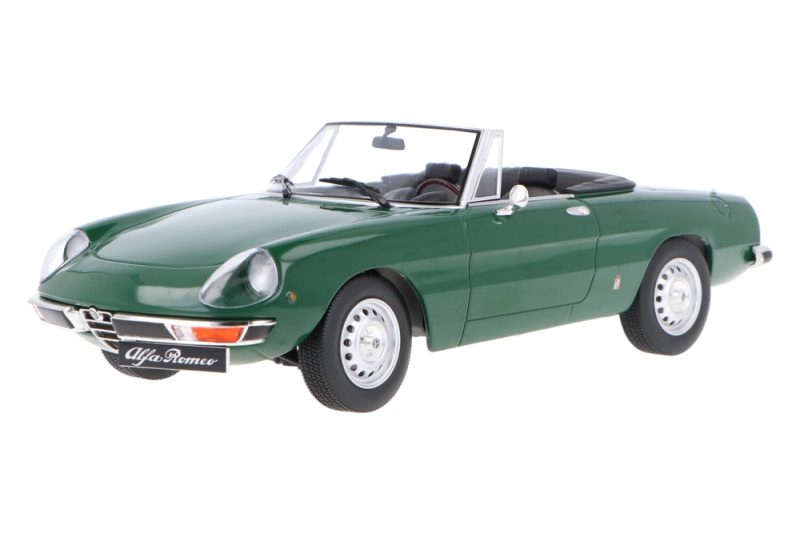 ماکت ماشین Alfa Romeo 2000 Spider Green برند نورو (Norev)