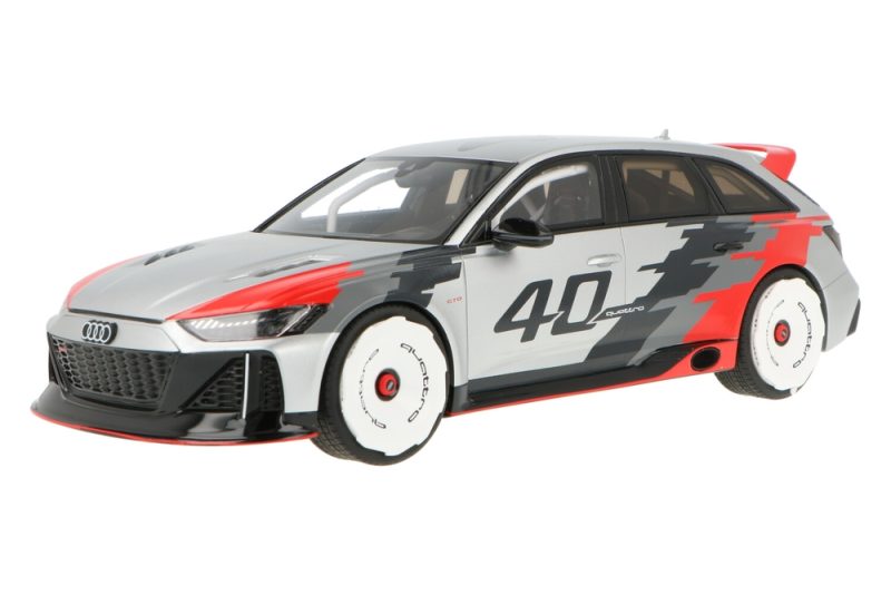 ماکت ماشین Audi RS 6 GTO Concept "40 Years of Quattro" برند GT Spirit