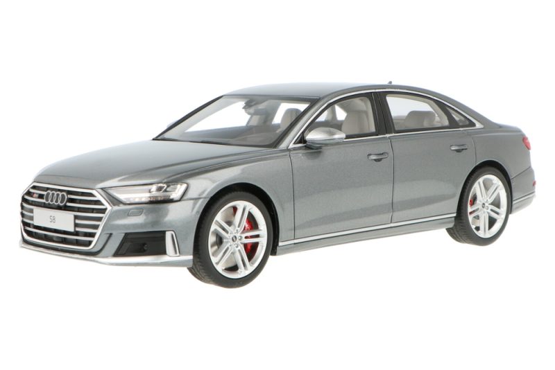 ماکت ماشین Audi S8 Daytona Grey برند GT Spirit