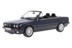 ماکت ماشین BMW 325i (E30) Cabriolet Blue Metallic برند Norev