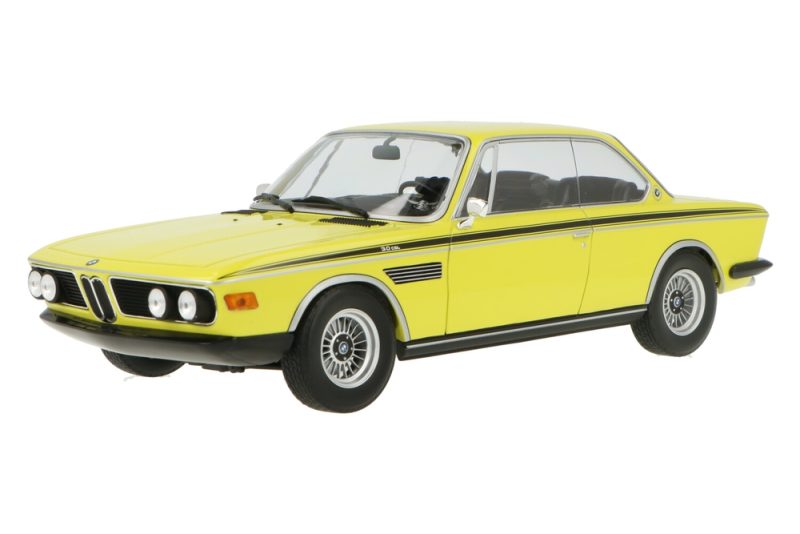 ماکت ماشین BMW 3.0 CSL Yellow برند Minichamps
