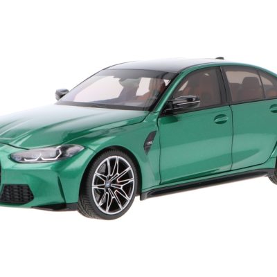 ماکت ماشین BMW M3 Competition (G80) Green Metallic برند Minichamps