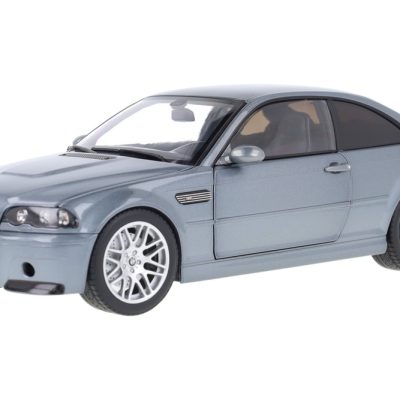 ماکت ماشین BMW M3 CSL (E46) Grey Metallic برند Norev