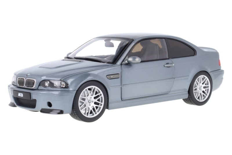 ماکت ماشین BMW M3 CSL (E46) Grey Metallic برند Norev