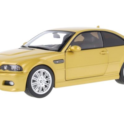 ماکت ماشین BMW M3 (E46) Yellow Metallic برند Norev