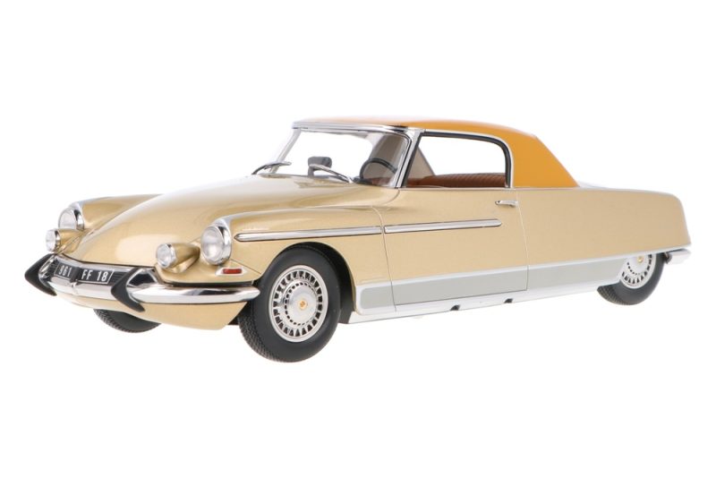 ماکت ماشین Citroën DS 19 Le Dandy Beige Metallic / Brown برند Norev