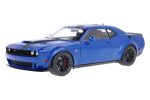 ماکت ماشین Dodge Challenger R/T Scat Pack Widebody Electric Blue Pearl برند Solido