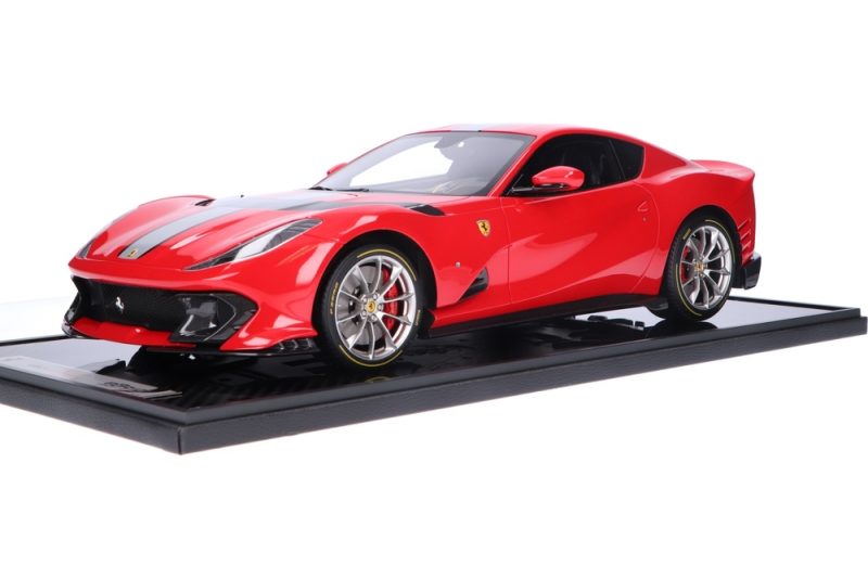 ماکت ماشین Ferrari 812 Competizione Red Corsa 322 برند BBR