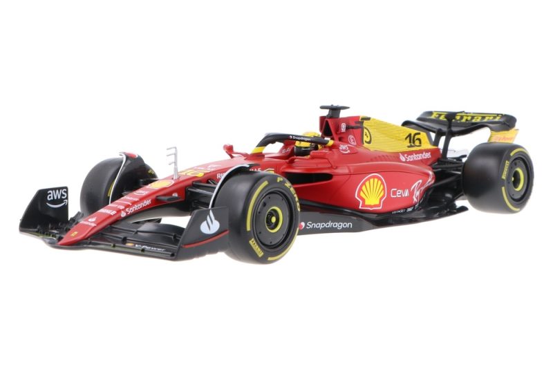 ماکت ماشین Ferrari F1-75 "75 years Anniversary" برند Bburago