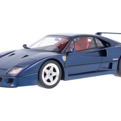 ماکت ماشین Ferrari F40 Blue Metallic برند GT Spirit