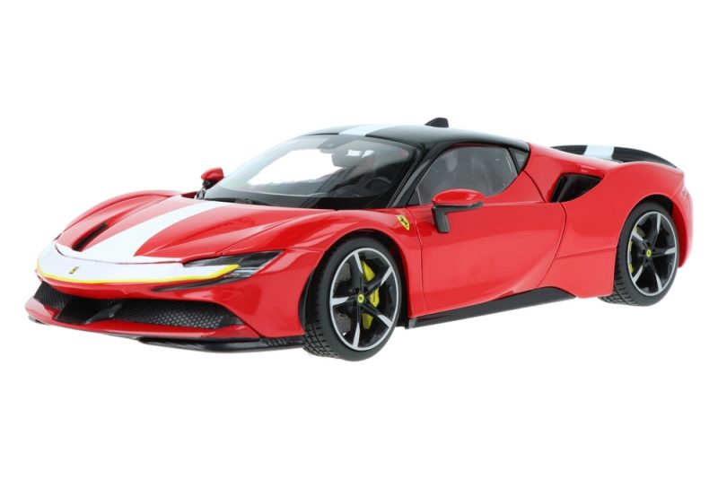 ماکت ماشین Ferrari SF90 Stradale Assetto Fiorano برند Bburago