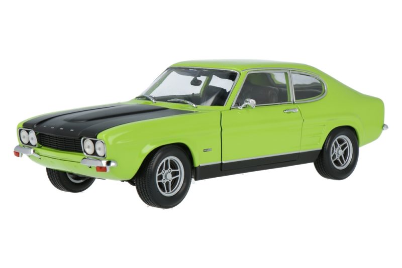 ماکت ماشین Ford Capri MKI RS 2600 Green / Black برند Minichamps