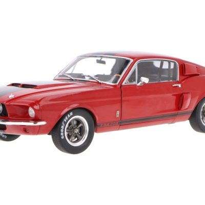 ماکت ماشین Ford Mustang Shelby GT500 Burgundy Red / Black Glossy برند Solido