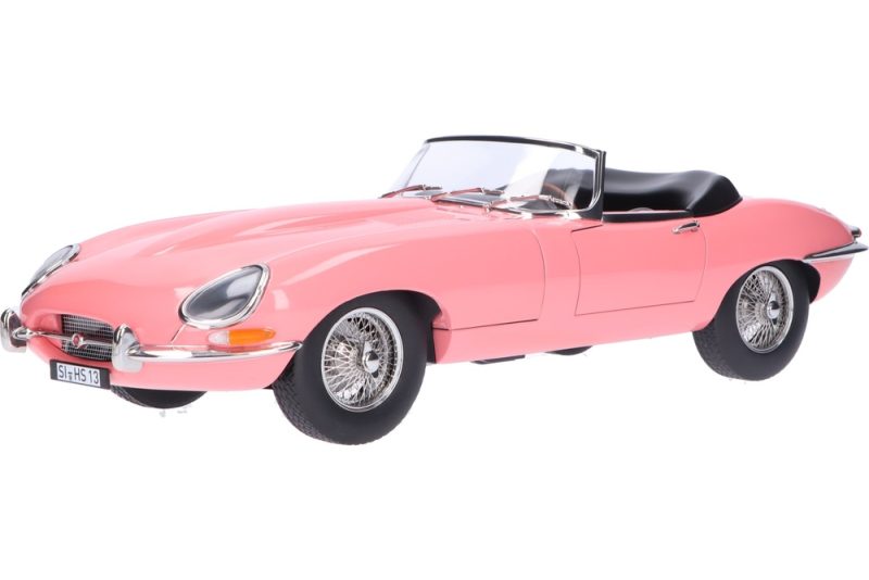 ماکت ماشین Jaguar E-Type "Estée Lauder Edition" برند Norev