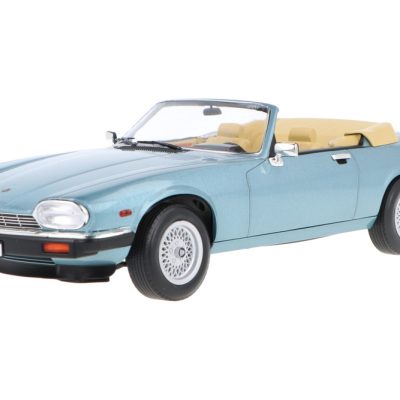 ماکت ماشین Jaguar XJ-S Cabriolet Light Blue Metallic برند Norev