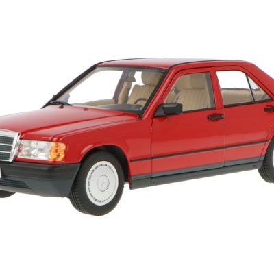 ماکت ماشین Mercedes-Benz 190E (W201) Signal Red برند Norev