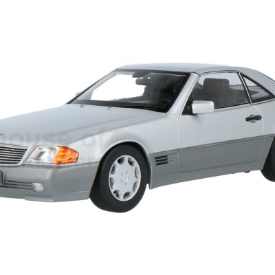 ماکت ماشین Mercedes-Benz 500SL (R129) Silver Metallic برند KK Scale