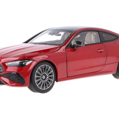 ماکت ماشین Mercedes-Benz CLE Coupé (C236) Patagonia Red Metallic برند Norev