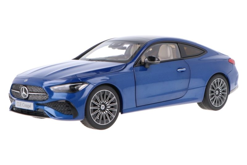 ماکت ماشین Mercedes-Benz CLE Coupé (C236) Spectral Blue برند Norev
