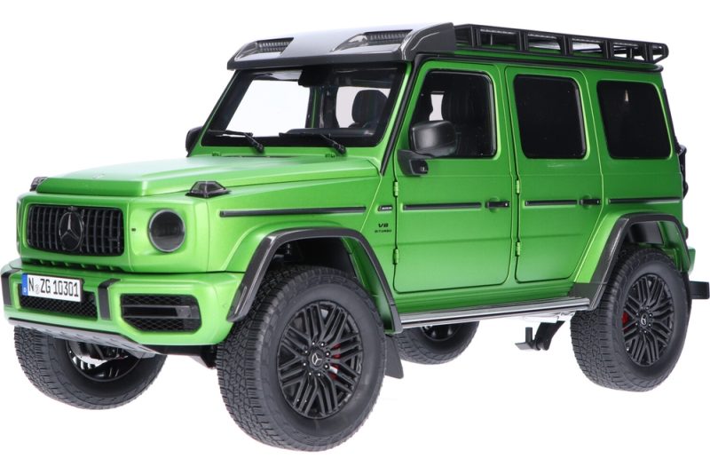 ماکت ماشین Mercedes-Benz G63 (W463) 4x4 AMG Offroad Green Hell Magno برند NZG