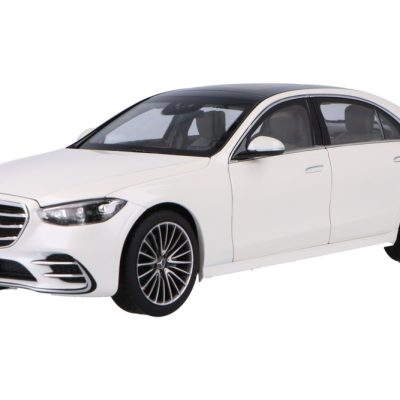 ماکت ماشین Mercedes-Benz S-Class AMG-Line (W223) White Metallic برند Norev