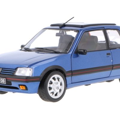 ماکت ماشین Peugeot 205 GTi 1.9 Miami Blue برند Norev