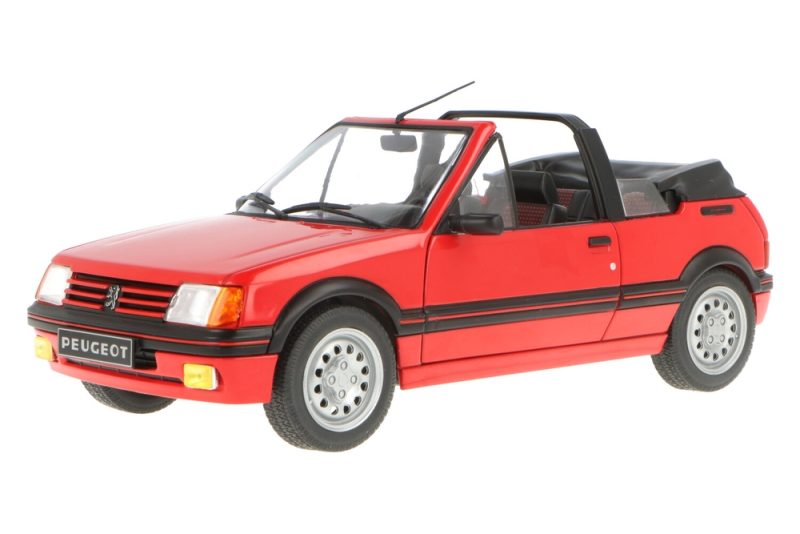 ماکت ماشین Peugeot 205 CTI MKI Red برند Solido