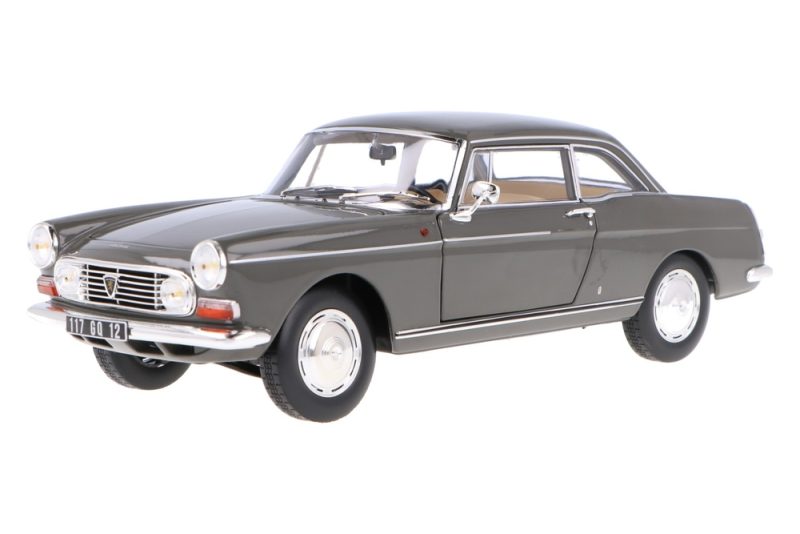 ماکت ماشین Peugeot 404 Coupé Graphite Grey برند Norev