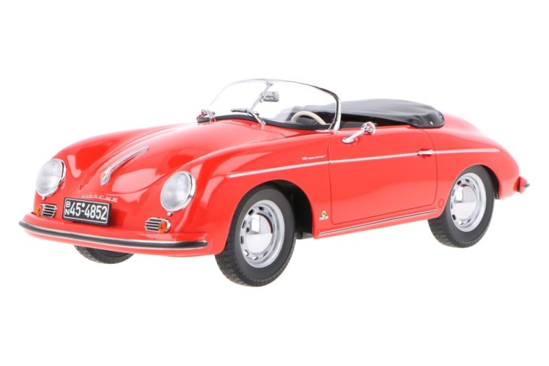 ماکت ماشین Porsche 356 Speedster Red برند Norev