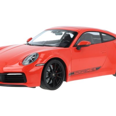 ماکت ماشین Porsche 911 Carrera 4S (992) Lava Orange برند Minichamps