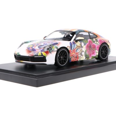 ماکت ماشین Porsche 911 Carrera 4S Flower Design برند Minichamps