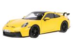 ماکت ماشین Porsche 911 GT3 (992) Yellow برند Maisto
