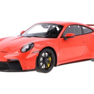 ماکت ماشین Porsche 911 GT3 (992) Lava Orange برند Minichamps