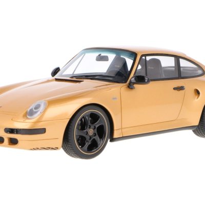 ماکت ماشین Porsche 911 Turbo S (993) Gold Metallic برند GT Spirit