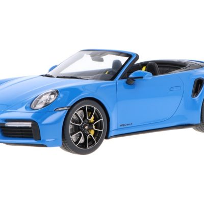 ماکت ماشین Porsche 911 Turbo S (992) Blue برند GT Spirit