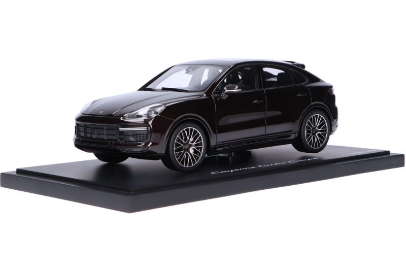 ماکت ماشین Porsche Cayenne Turbo Coupé Mahagoni Metallic برند Norev