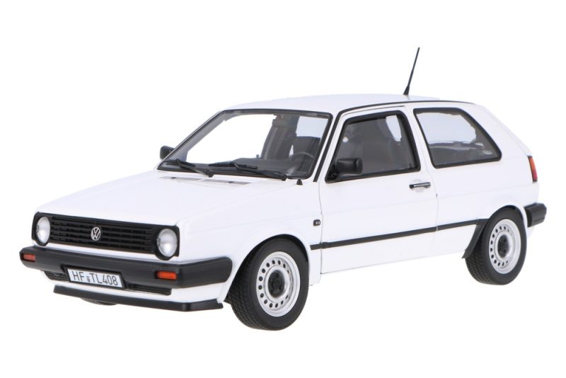 ماکت ماشین Volkswagen Golf II CL White برند Norev