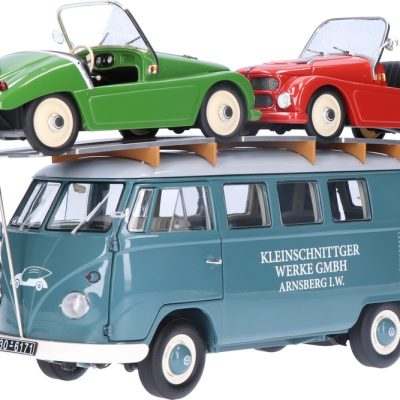 ماکت ماشین Volkswagen T1 Bus (Incl 2x Kleinschittger F125) برند Schuco