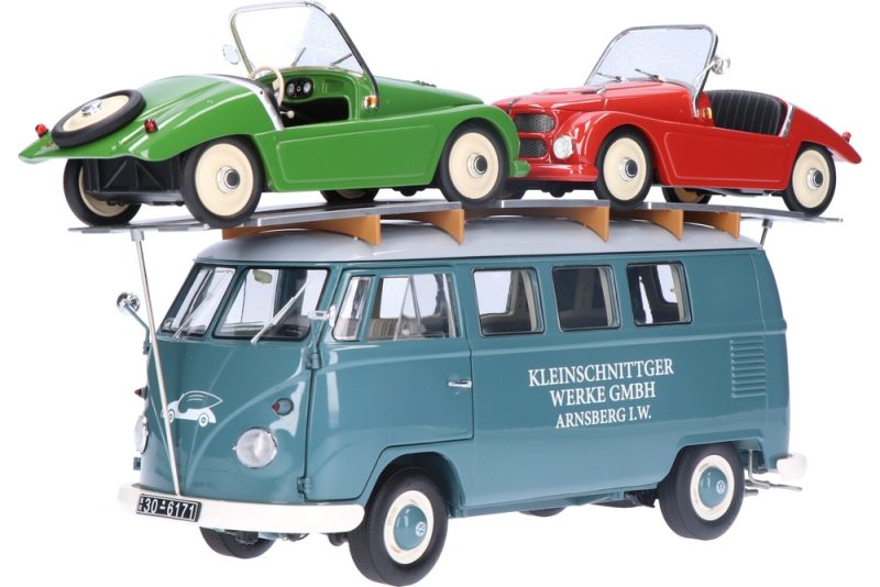 ماکت ماشین Volkswagen T1 Bus (Incl 2x Kleinschittger F125) برند Schuco