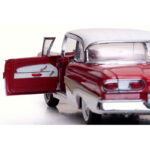 ماکت ماشین 1958 Ford Fairlane 500 Closed Convertible برند Sunstar