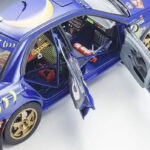 ماکت ماشین Subaru Impreza n5 C Sainz 2nd Rally Monte Carlo 1995 برند Kyosho