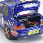 ماکت ماشین Subaru Impreza n5 C Sainz 2nd Rally Monte Carlo 1995 برند Kyosho