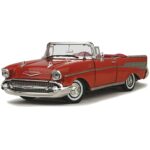 ماکت ماشین Chevrolet Bel Air Convertible 1957 برند LucKy Diecast