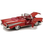 ماکت ماشین Chevrolet Bel Air Convertible 1957 برند LucKy Diecast