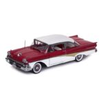 ماکت ماشین 1958 Ford Fairlane 500 Closed Convertible برند Sunstar